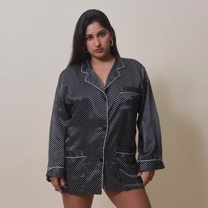 VS Gold Label Polka Dot Pajama Top